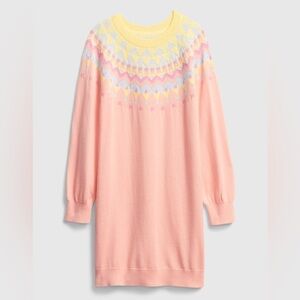 Baby Gap Fair Isle Sweater Dress